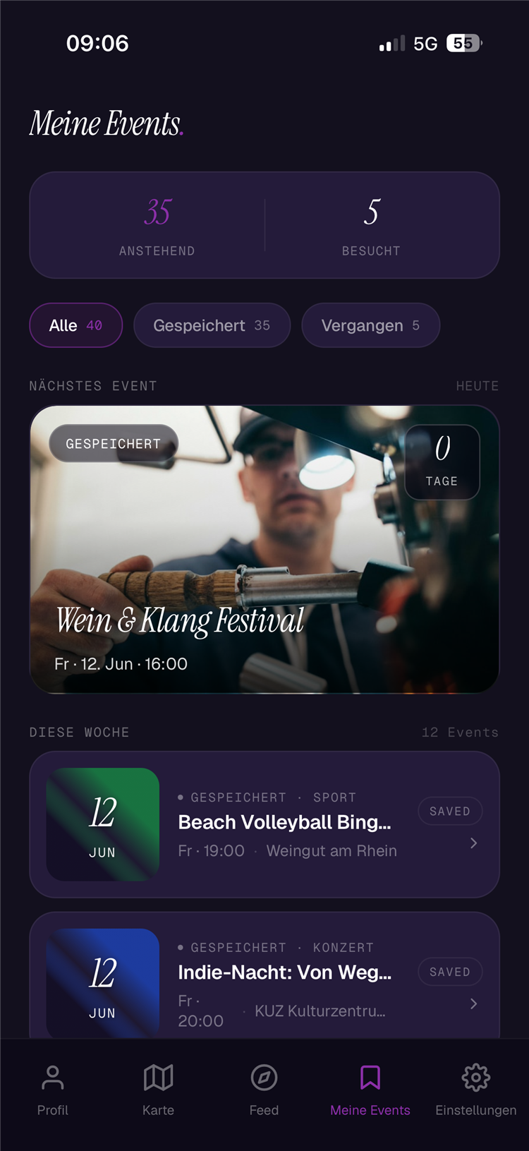 Meine Events